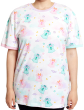 Load image into Gallery viewer, Loungefly Mickey and Minnie Mouse Pastel Ghost Unisex Tee