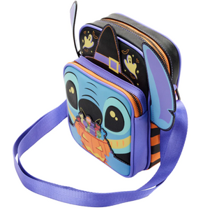 Loungefly Lilo and Stitch Glow Halloween Candy Cosplay Passport Bag