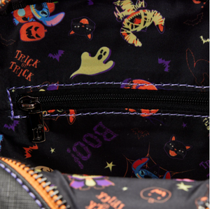 Loungefly Lilo and Stitch Glow Halloween Candy Cosplay Passport Bag