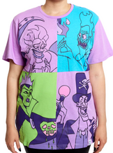 Load image into Gallery viewer, Loungefly Disney Villains Squares Unisex Tee