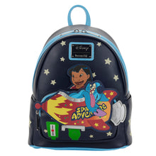 Load image into Gallery viewer, Loungefly Lilo &amp; Stitch Space Adventure Mini Backpack (Glow in the Dark)
