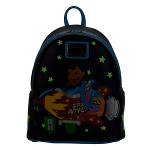 Loungefly Lilo & Stitch Space Adventure Mini Backpack (Glow in the Dark)