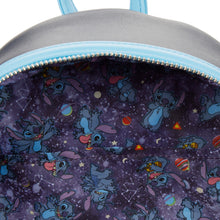 Load image into Gallery viewer, Loungefly Lilo &amp; Stitch Space Adventure Mini Backpack (Glow in the Dark)