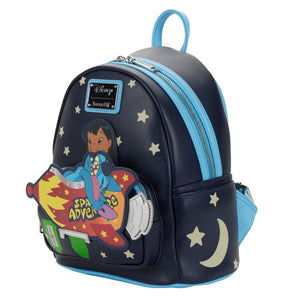 Loungefly Lilo & Stitch Space Adventure Mini Backpack (Glow in the Dark)