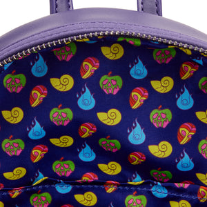 Loungefly Villains Triple Pocket Glow in the Dark Mini Backpack
