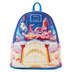 Loungefly Hercules Mount Olympus Golden Gates Mini Backpack