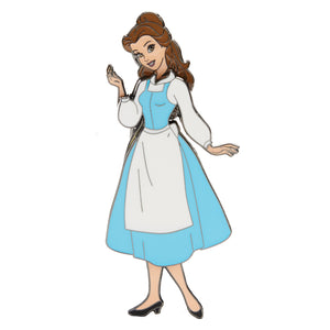 Loungefly Beauty and the Beast Belle Magnetic Paper Doll Pin Set