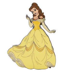 Loungefly Beauty and the Beast Belle Magnetic Paper Doll Pin Set