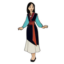 Load image into Gallery viewer, Loungefly Mulan Magnetic Paper Doll Pin Set