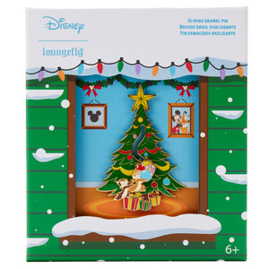 Loungefly Chip and Dale Tree Ornaments Sliding Pin (1,500 Piece Limited)