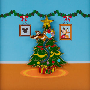 Loungefly Chip and Dale Tree Ornaments Sliding Pin (1,500 Piece Limited)