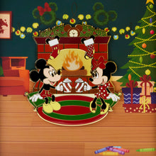 Load image into Gallery viewer, (PRE-ORDER) Loungefly Disney Mickey and Minnie Fireplace Cocoa 3&quot; Collector Box (1,800 Piece Limited)