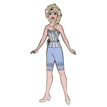 Load image into Gallery viewer, Loungefly Frozen Elsa Magnetic Paper Doll Pin Set