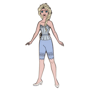 Loungefly Frozen Elsa Magnetic Paper Doll Pin Set