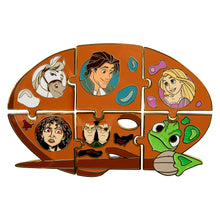 Load image into Gallery viewer, (PRE-ORDER) Loungefly Tangled Paints Puzzle Blind Box Pins (Blind Box Single)