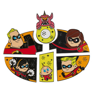 (PRE-ORDER) Loungefly The Incredibles Puzzle Blind Box Pins (Blind Box Single)