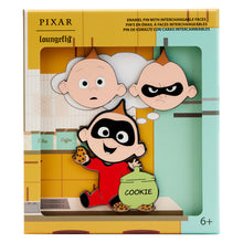 Load image into Gallery viewer, Loungefly The Incredibles Jack Jack Mixed Emotions Pin Set