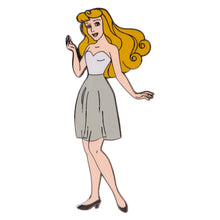 Load image into Gallery viewer, Loungefly Princess Aurora Magnetic Paper Doll Pin Set