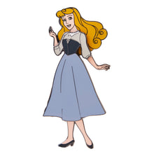 Load image into Gallery viewer, Loungefly Princess Aurora Magnetic Paper Doll Pin Set