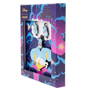 Loungefly Aladdin Genie Mixed Emotions 4pc Pin Set
