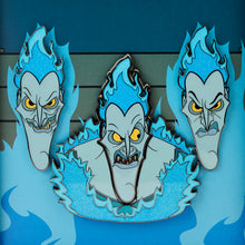 Load image into Gallery viewer, Loungefly Hercules Hades Mixed Emotions 4pc Pin Set
