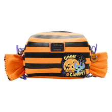 Load image into Gallery viewer, Loungefly Lilo and Stitch Striped Halloween Candy Wrapper Crossbody Bag
