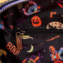 Load image into Gallery viewer, Loungefly Lilo and Stitch Striped Halloween Candy Wrapper Crossbody Bag