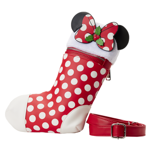 Loungefly Minnie Mouse Stocking Cosplay Crossbody Bag