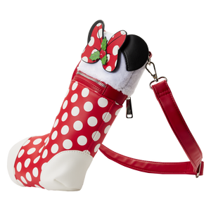 Loungefly Minnie Mouse Stocking Cosplay Crossbody Bag