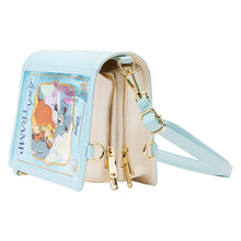 Load image into Gallery viewer, Loungefly Lady and the Tramp Book Convertible Crossbody Bag