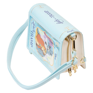 Loungefly Lady and the Tramp Book Convertible Crossbody Bag