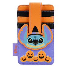 Load image into Gallery viewer, Loungefly Lilo and Stitch Glow Halloween Card Holder
