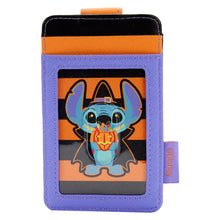 Load image into Gallery viewer, Loungefly Lilo and Stitch Glow Halloween Card Holder