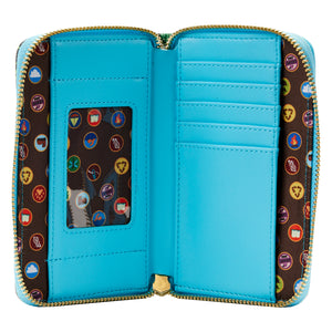 Loungefly Up Moment Jungle Stroll Zip Around Wallet