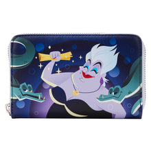 Load image into Gallery viewer, Loungefly The Little Mermaid Ursula Lair Glow Zip Around Wallet