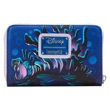 Load image into Gallery viewer, Loungefly The Little Mermaid Ursula Lair Glow Zip Around Wallet