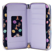 Load image into Gallery viewer, Loungefly The Little Mermaid Ursula Lair Glow Zip Around Wallet